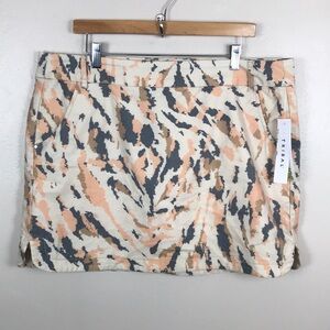 Tribal Women's Size 16 Camo Pull On Skort NEW